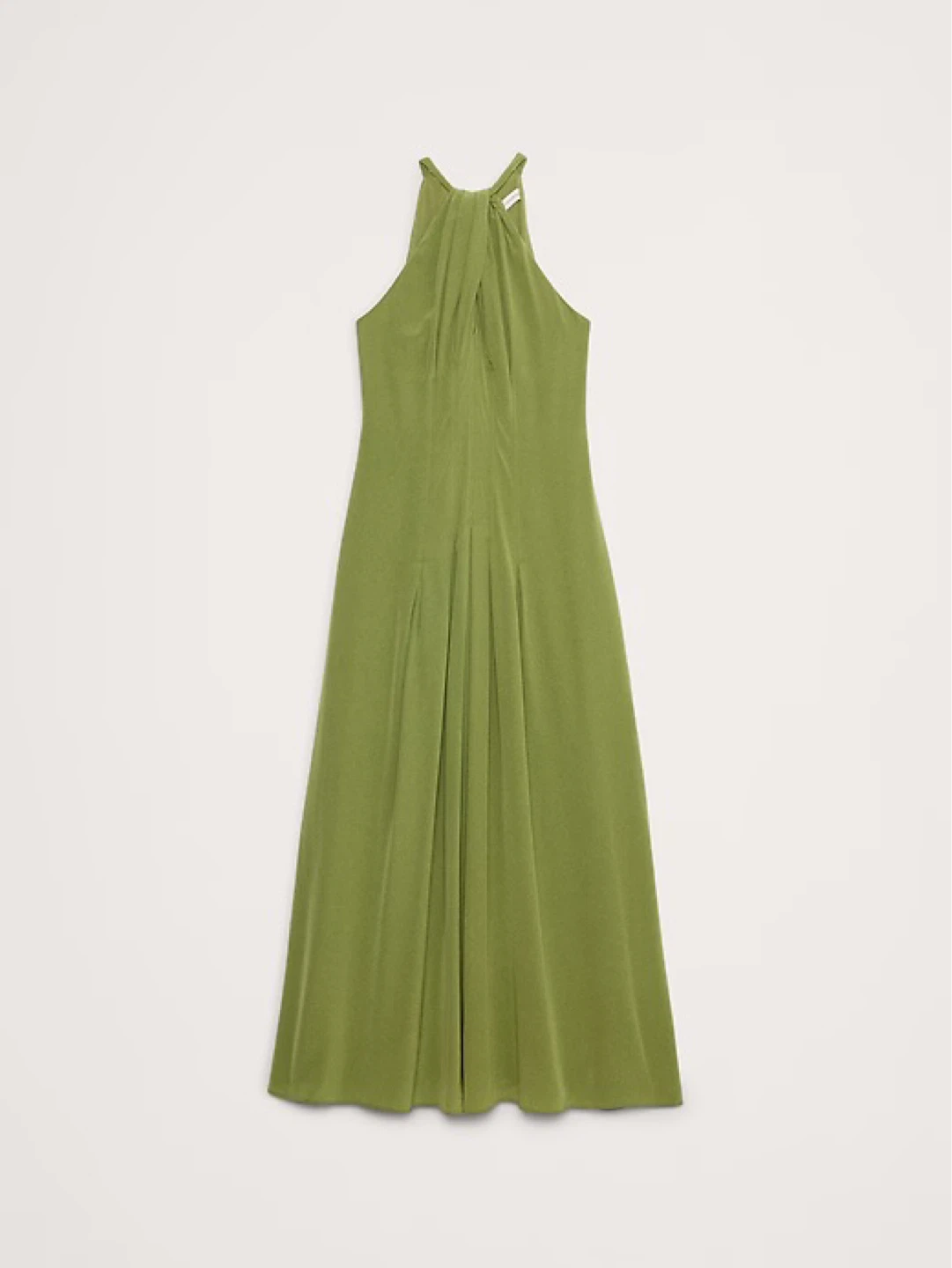 NEW Banana Republic Matte Silk Halter Maxi Dress Size 0 - photo 3