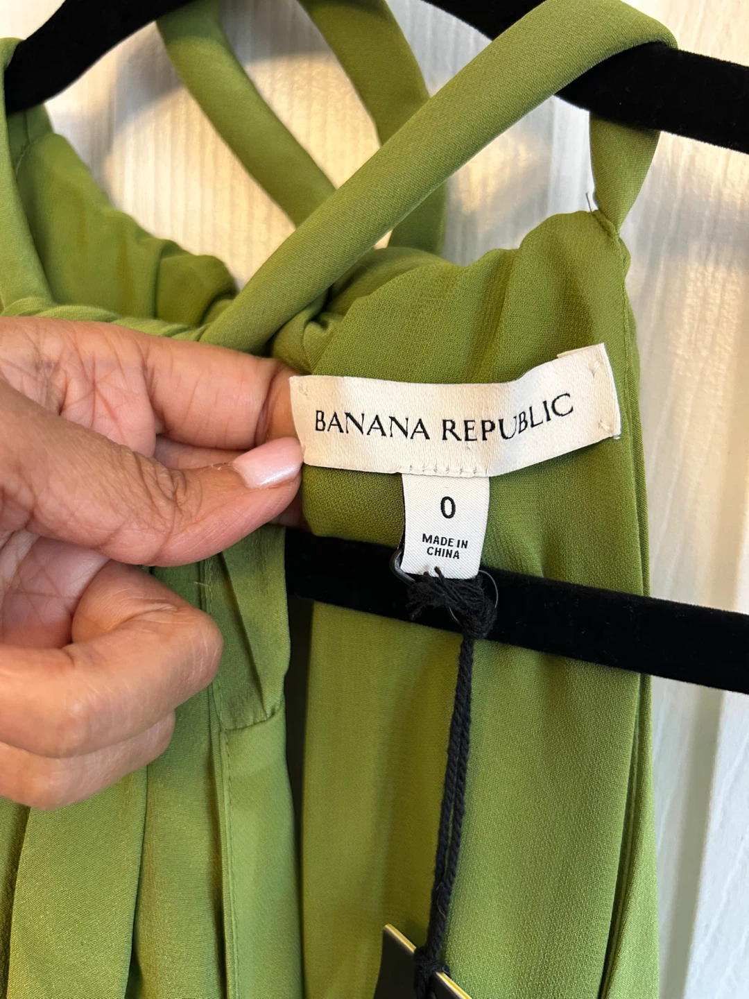 NEW Banana Republic Matte Silk Halter Maxi Dress Size 0 - photo 5