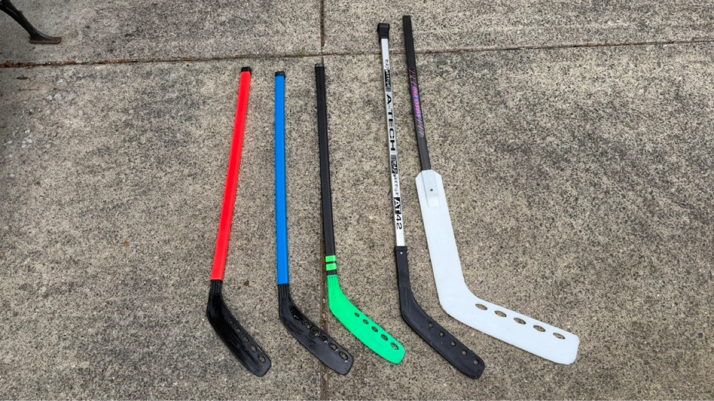 Assorted street Hockey Sticks $5 each