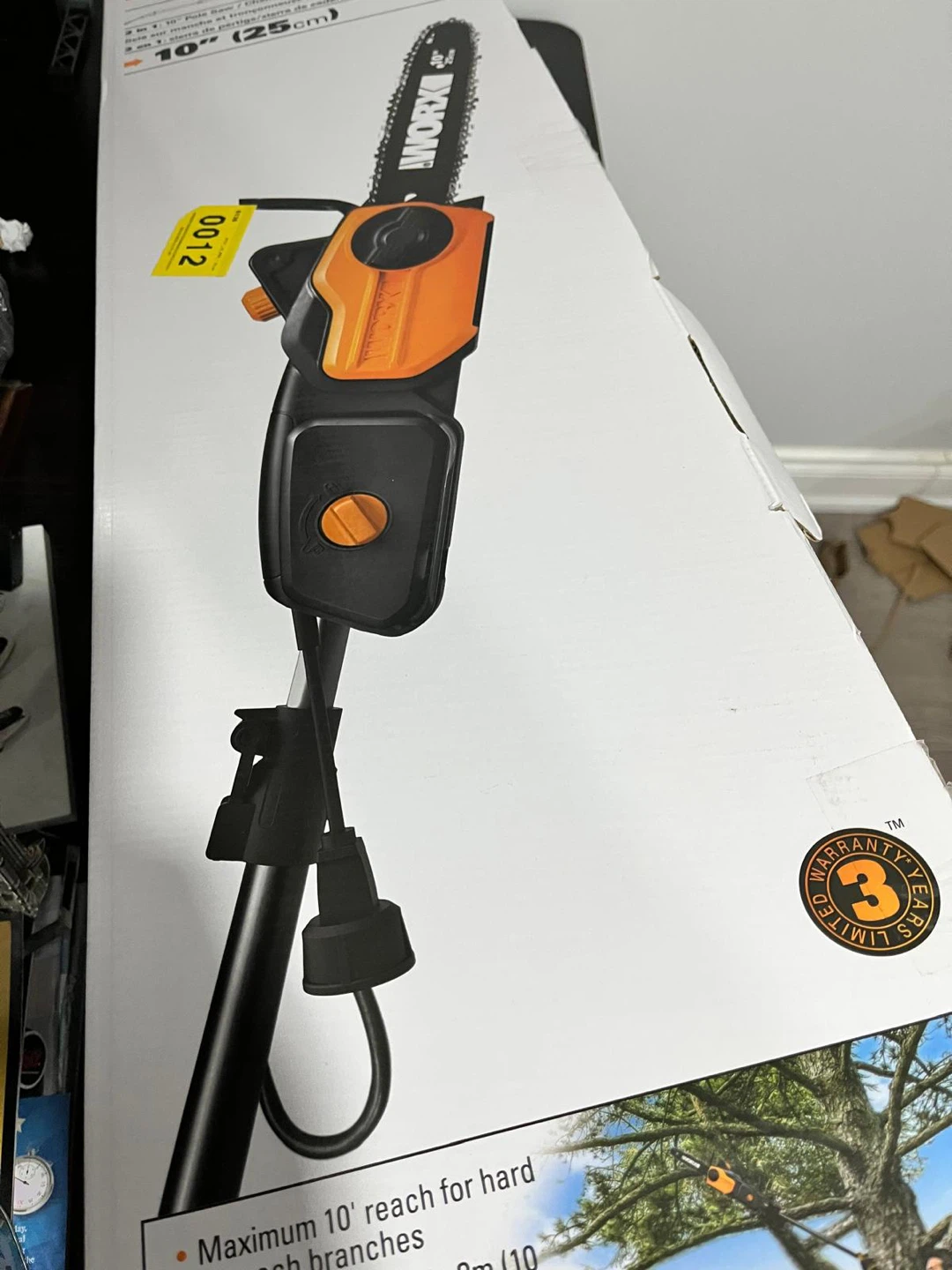 2-in-1 Pole Saw/Chain Saw