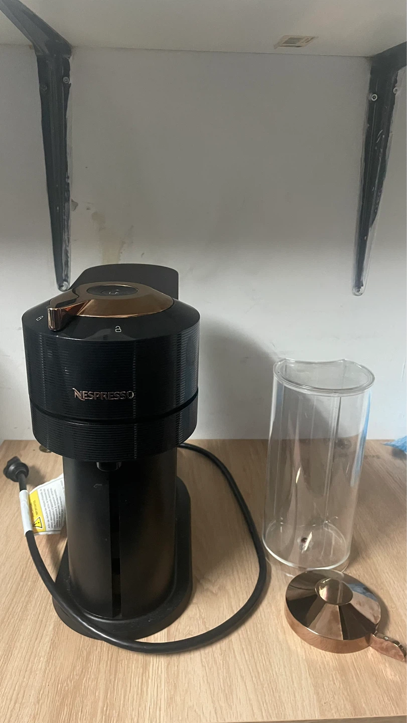 Nespresso Vertuo Next Premium Coffee Machine - Black & Rose Gold - photo 2
