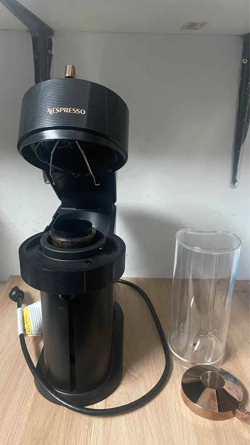 Nespresso Vertuo Next Premium Coffee Machine - Black & Rose Gold - photo 3