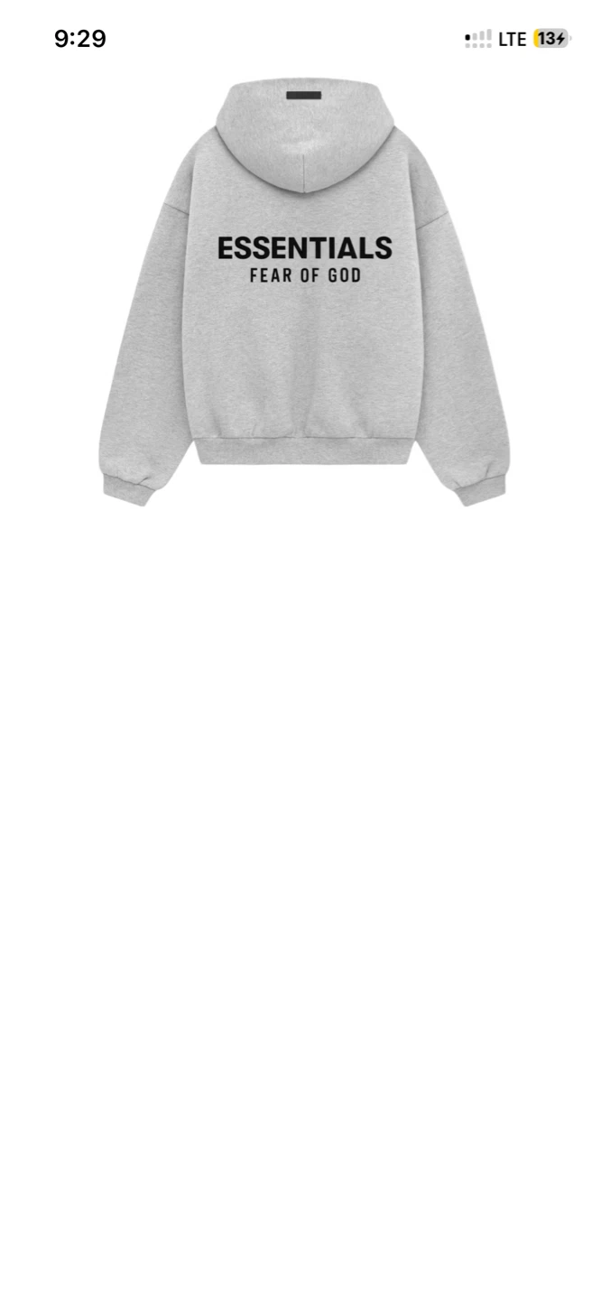 Fear of God Essentials Hoodie & Sweatpants Set - Grey - photo 2