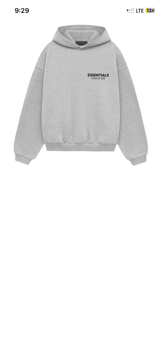 Fear of God Essentials Hoodie & Sweatpants Set - Grey