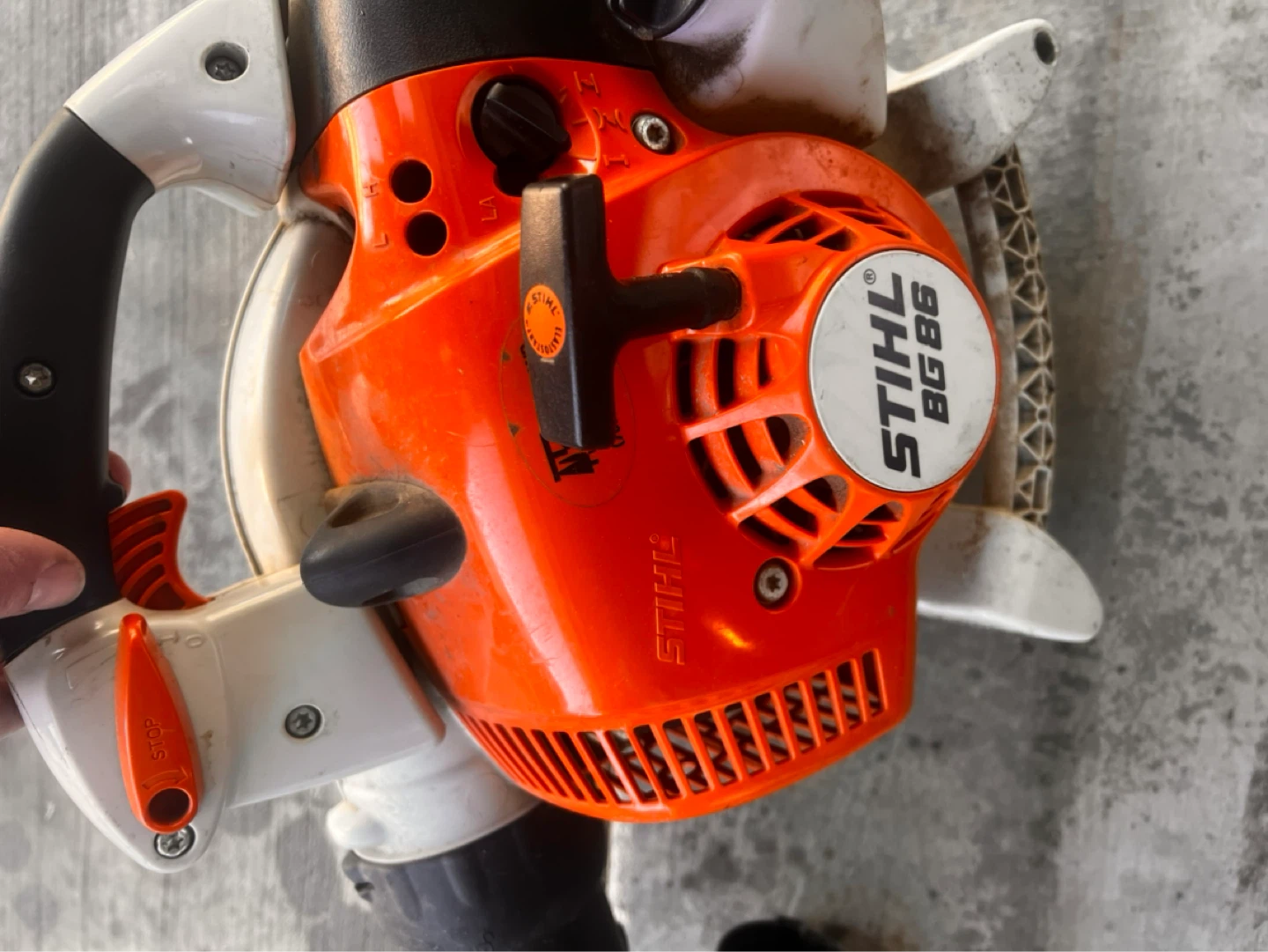 STIHL BG 86 Gas Leaf Blower - photo 5