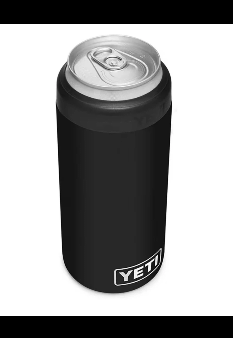 New YETI Rambler 12 oz. Colster Slim Can Insulator Black or Navy