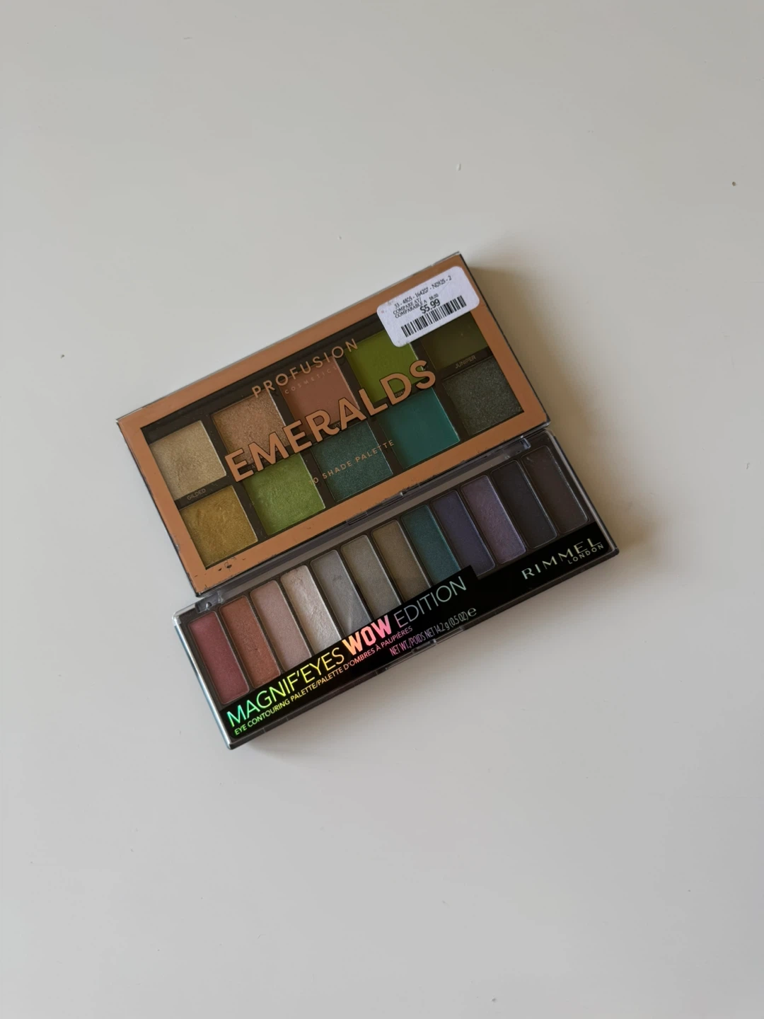 Profusion & Rimmel Eyeshadow Palettes