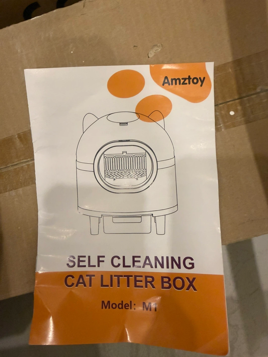 Amztoy Self Cleaning Cat Litter Box - photo 2