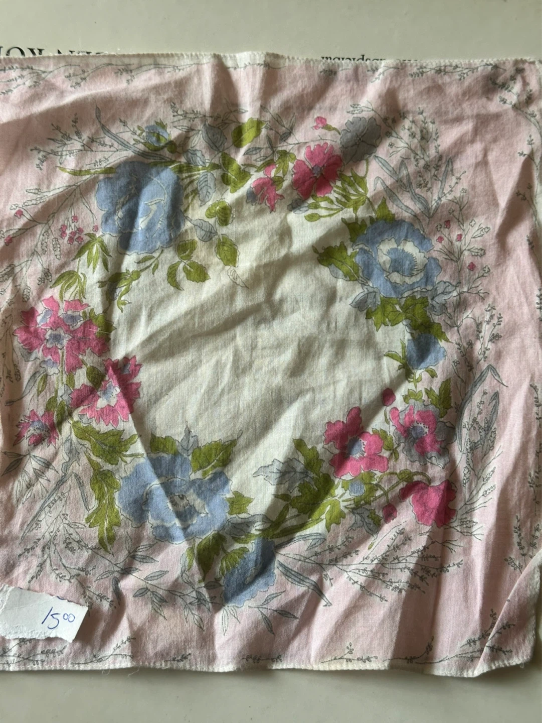 Vintage handkerchiefs  individually priced - photo 2