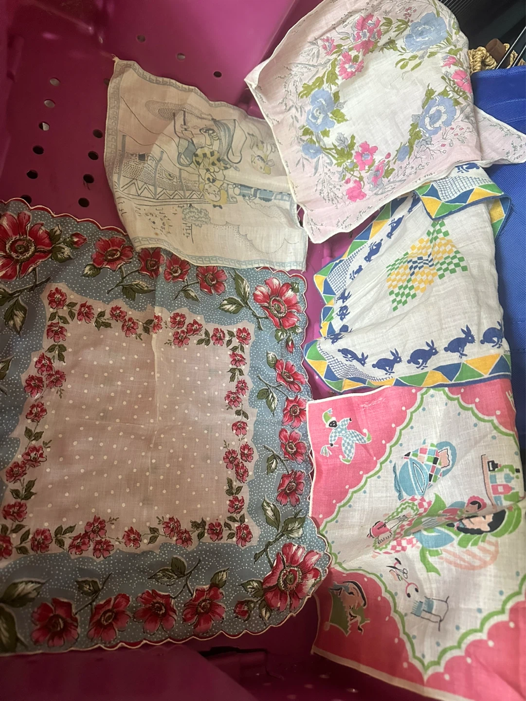 Vintage handkerchiefs  individually priced