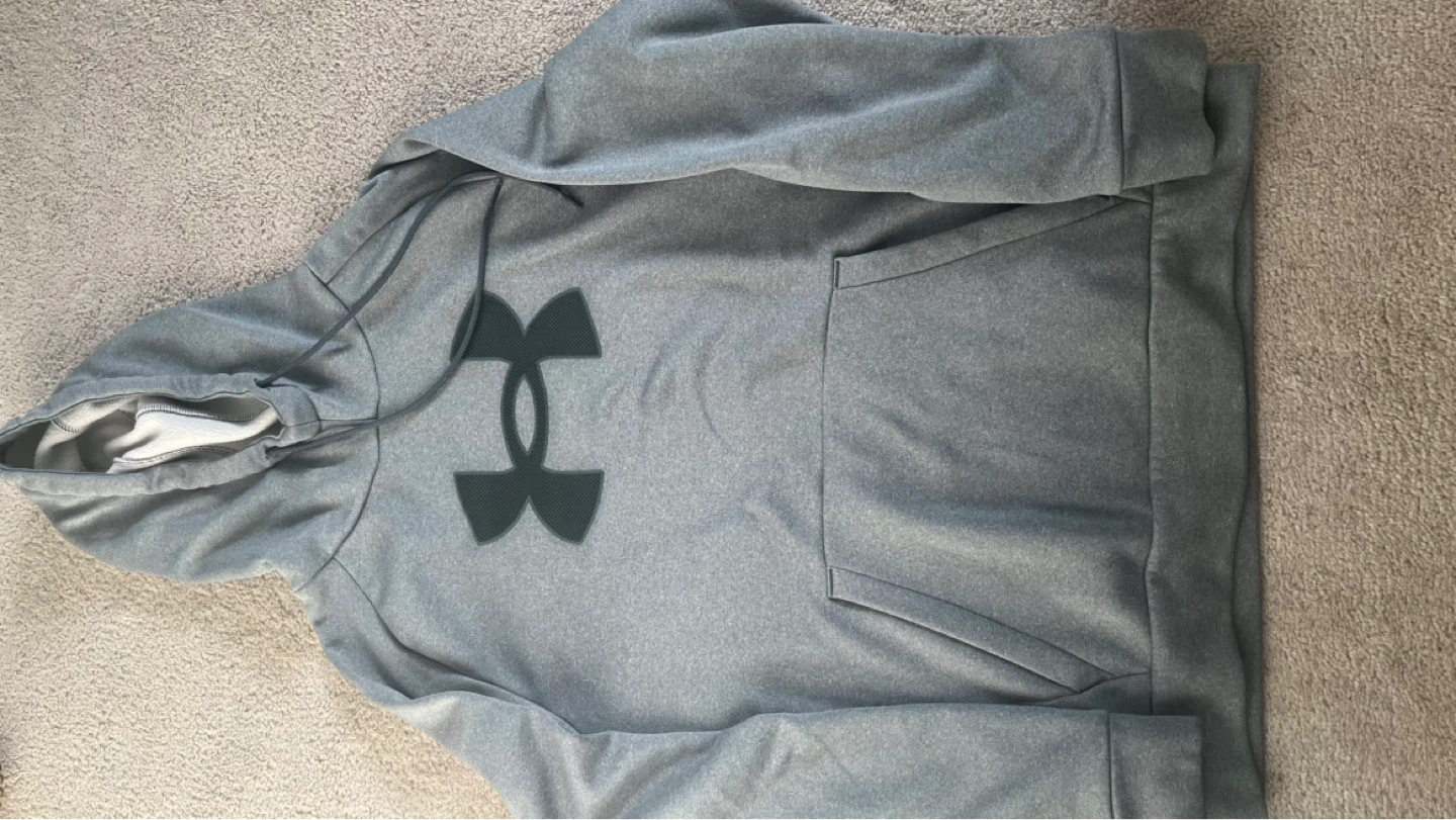 Under Armour Hoodie (Navy and Gray) - photo 3