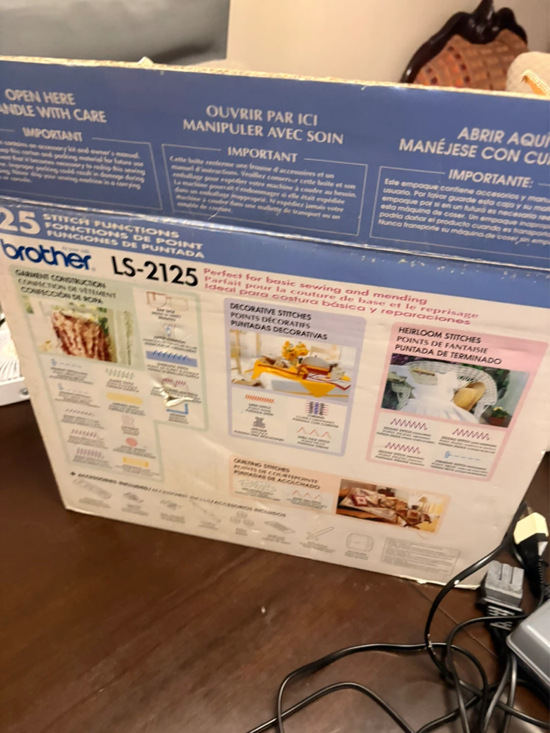 Brother LS-2125 Sewing Machine - photo 2