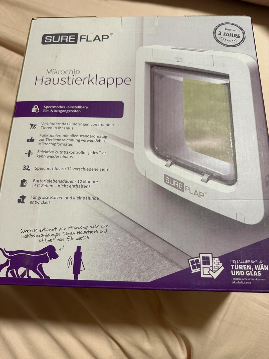 SureFlap Microchip Pet Door - White