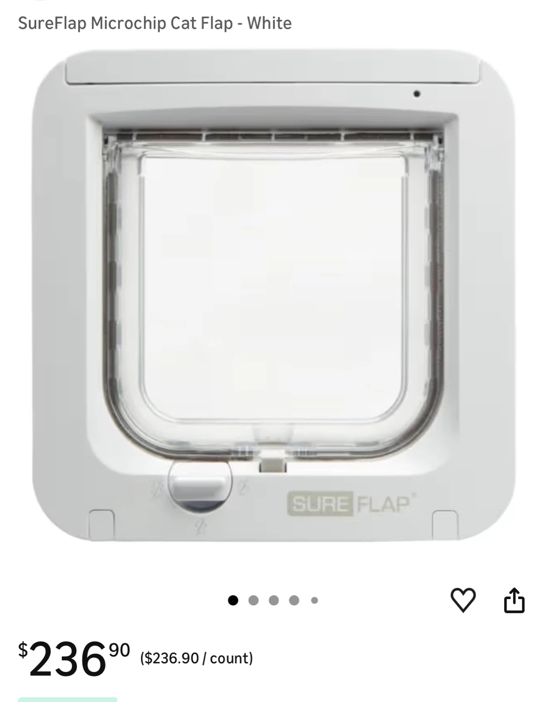 SureFlap Microchip Pet Door - White - photo 3