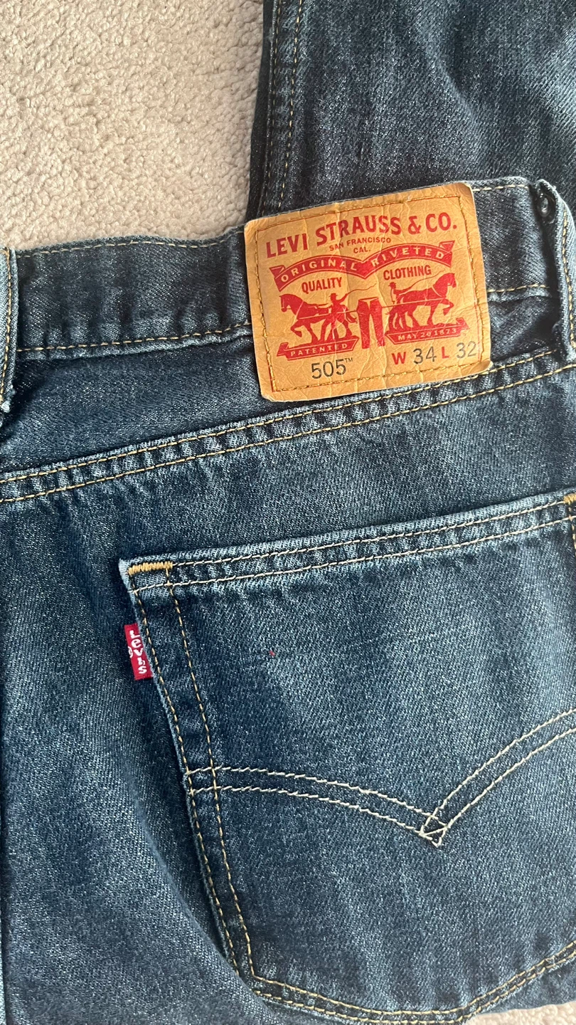 Levi's 505 Jeans W 34 L 32 - photo 2
