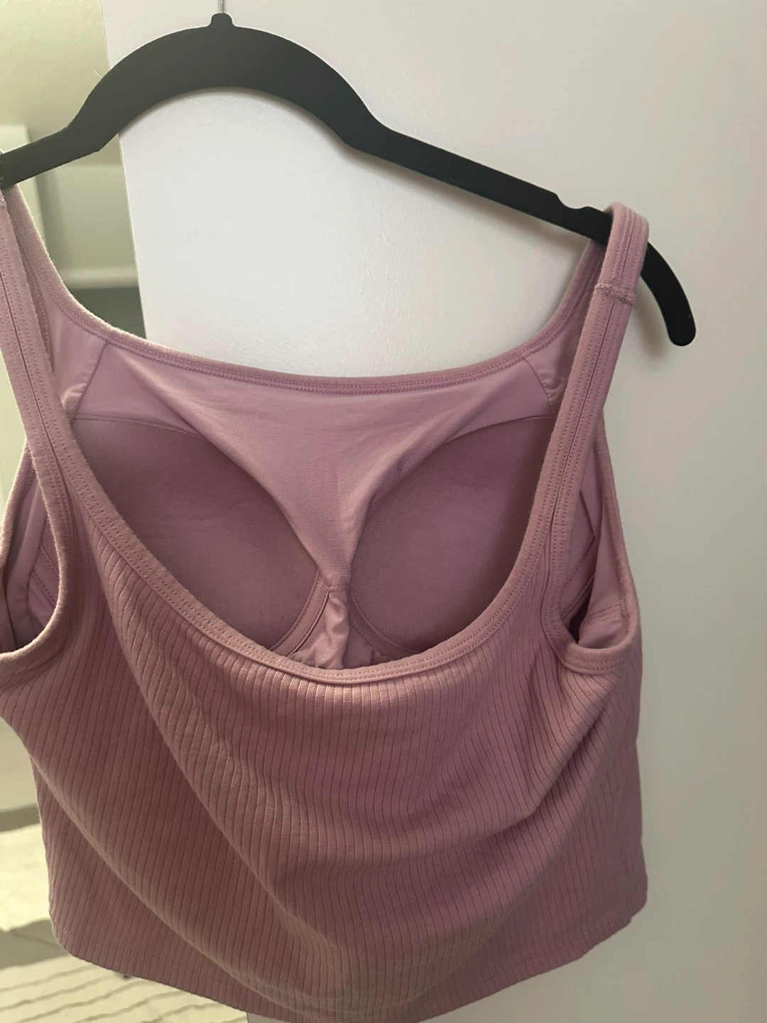 AIRism Ribbed Cropped Tank Top - photo 2