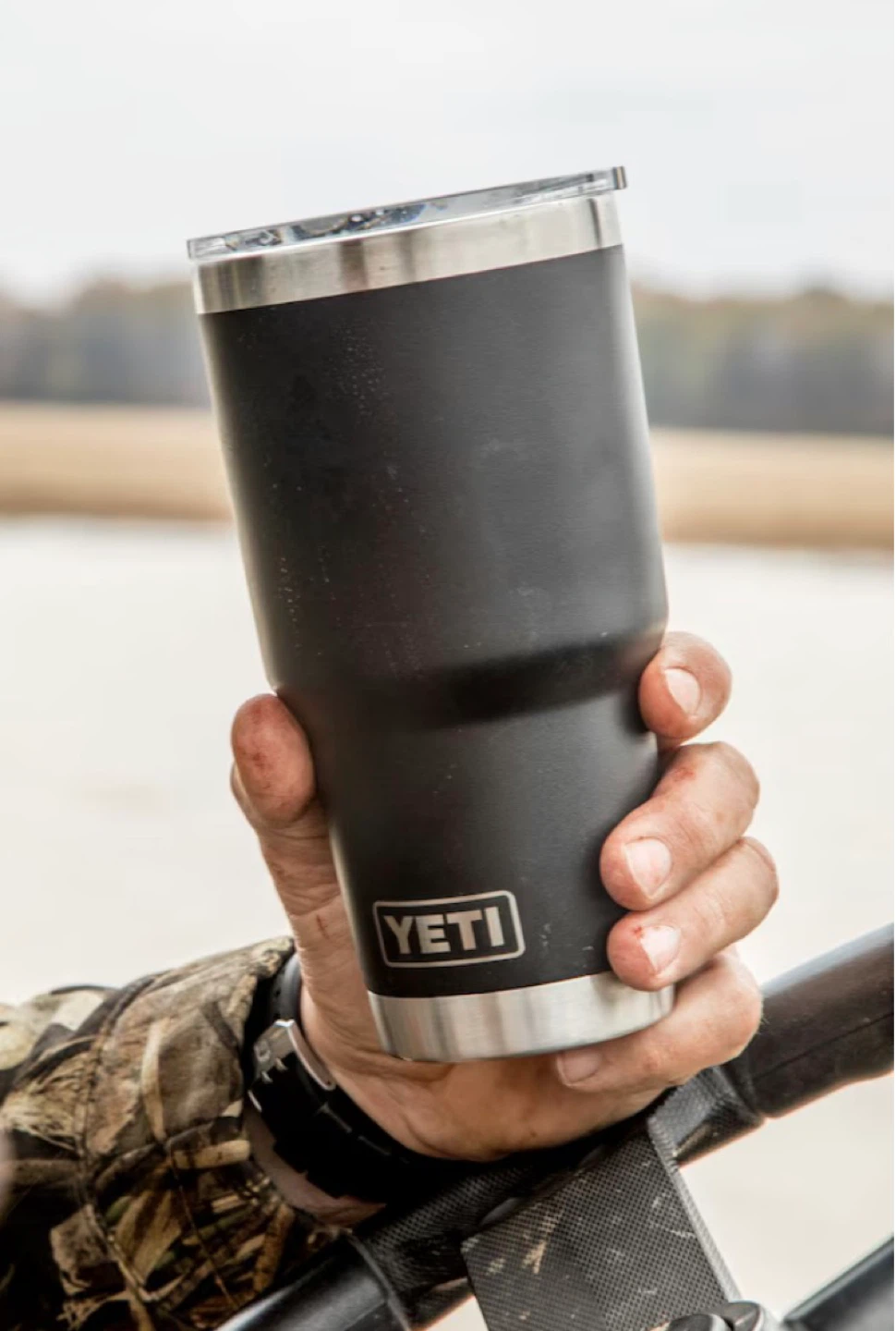 NWT YETI Rambler 30oz Tumbler with MagSlider Lid Black