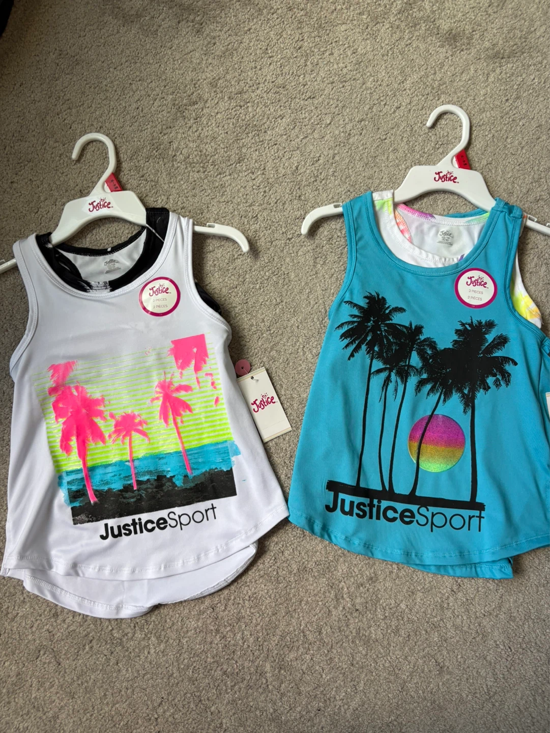 Justice Girls Tank Tops  Size XS/TP (5/6)