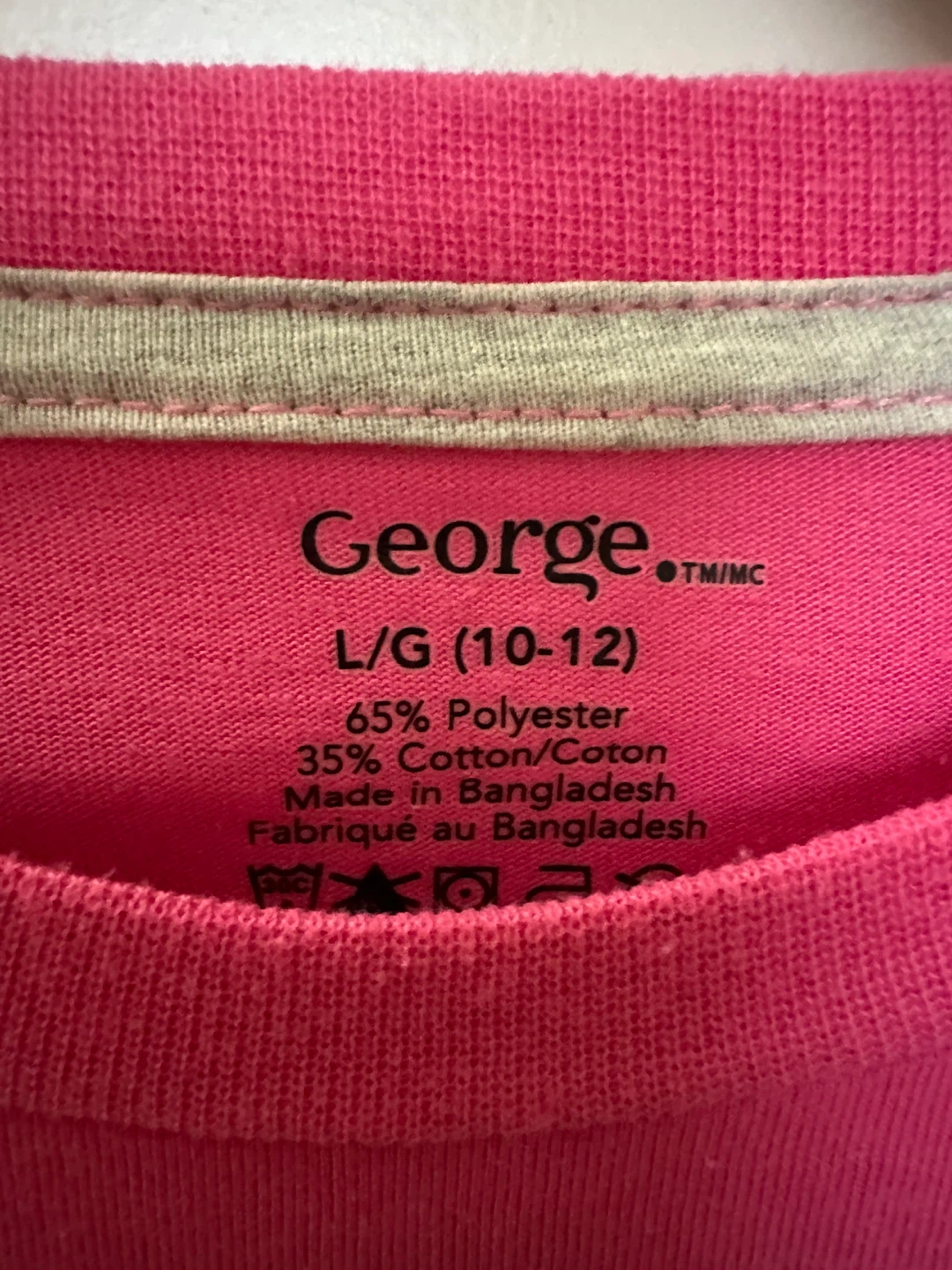 George! "Be A Nice Human" Graphic T-Shirt L/G (10-12) - photo 3