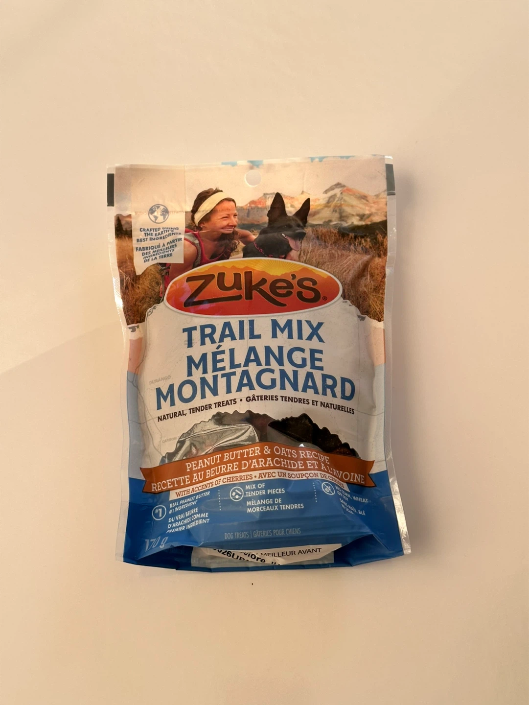 Zuke's Trail Mix Peanut Butter & Oats Dog Treats