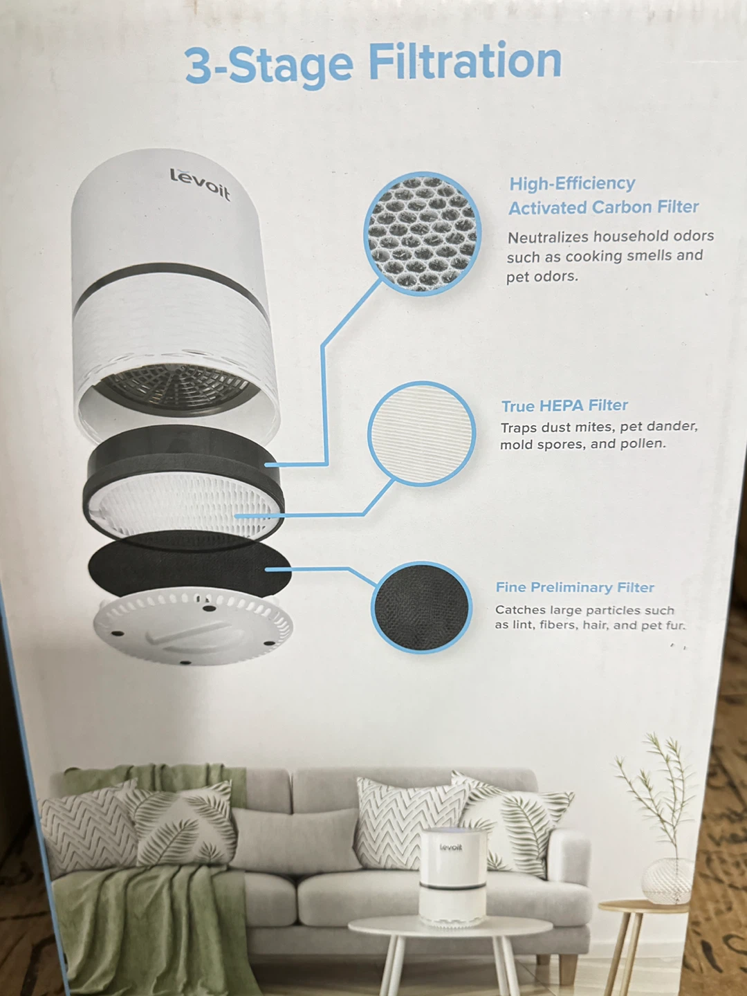 Levoit LV-H132 Compact True HEPA Air Purifier - photo 5