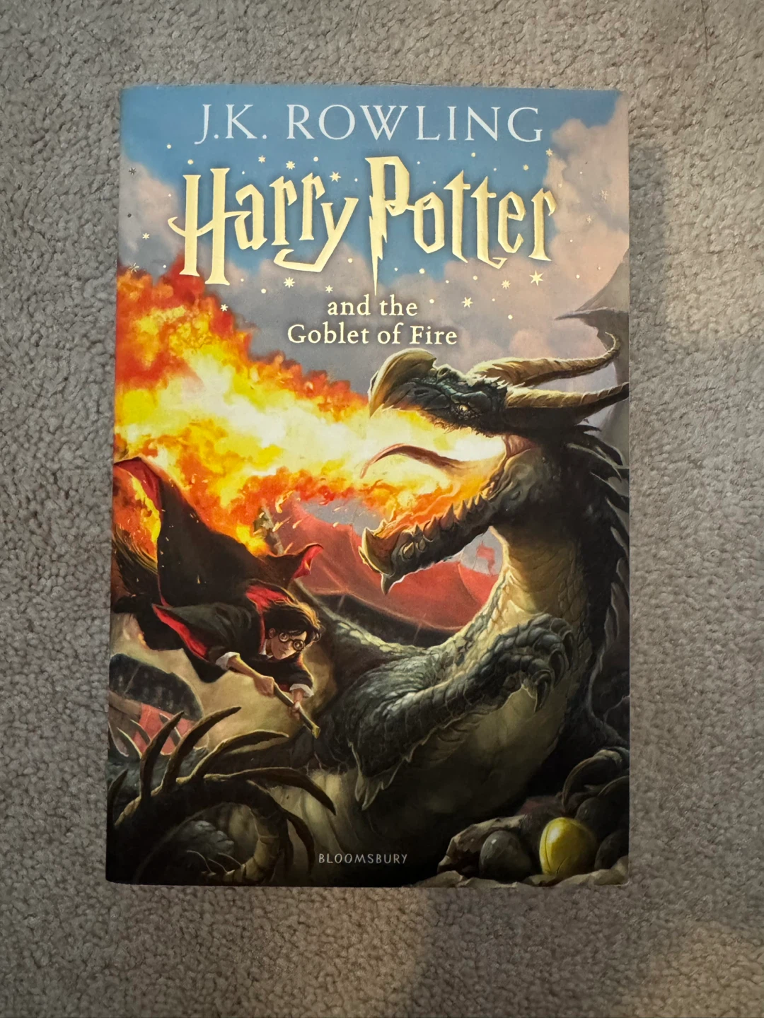 Harry Potter and the Goblet of Fire Book by J.K. Rowling