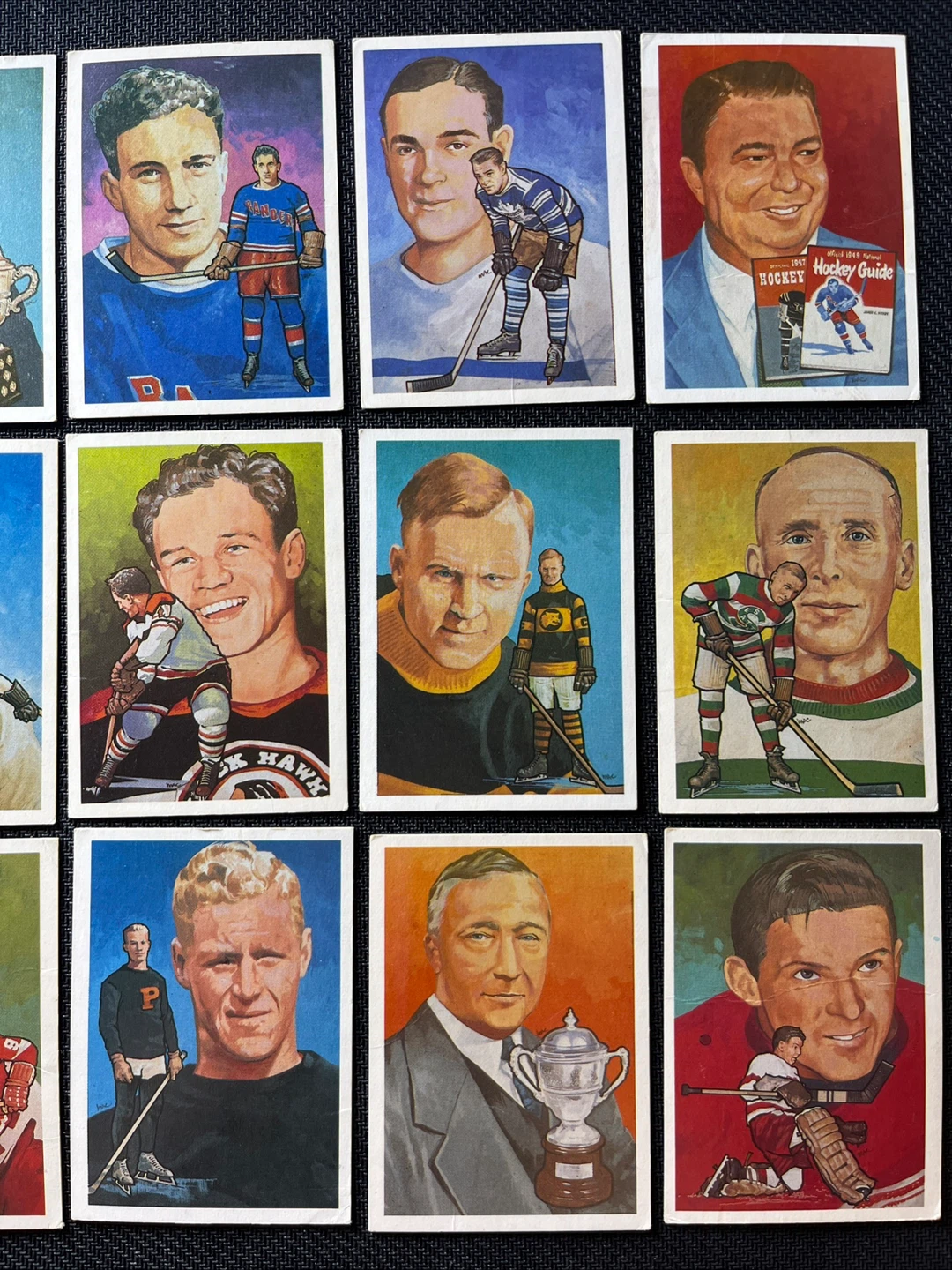 1983 Cartophilium HOF Lot x30 Maurice Richard Gordie Howe #1-30 - photo 4