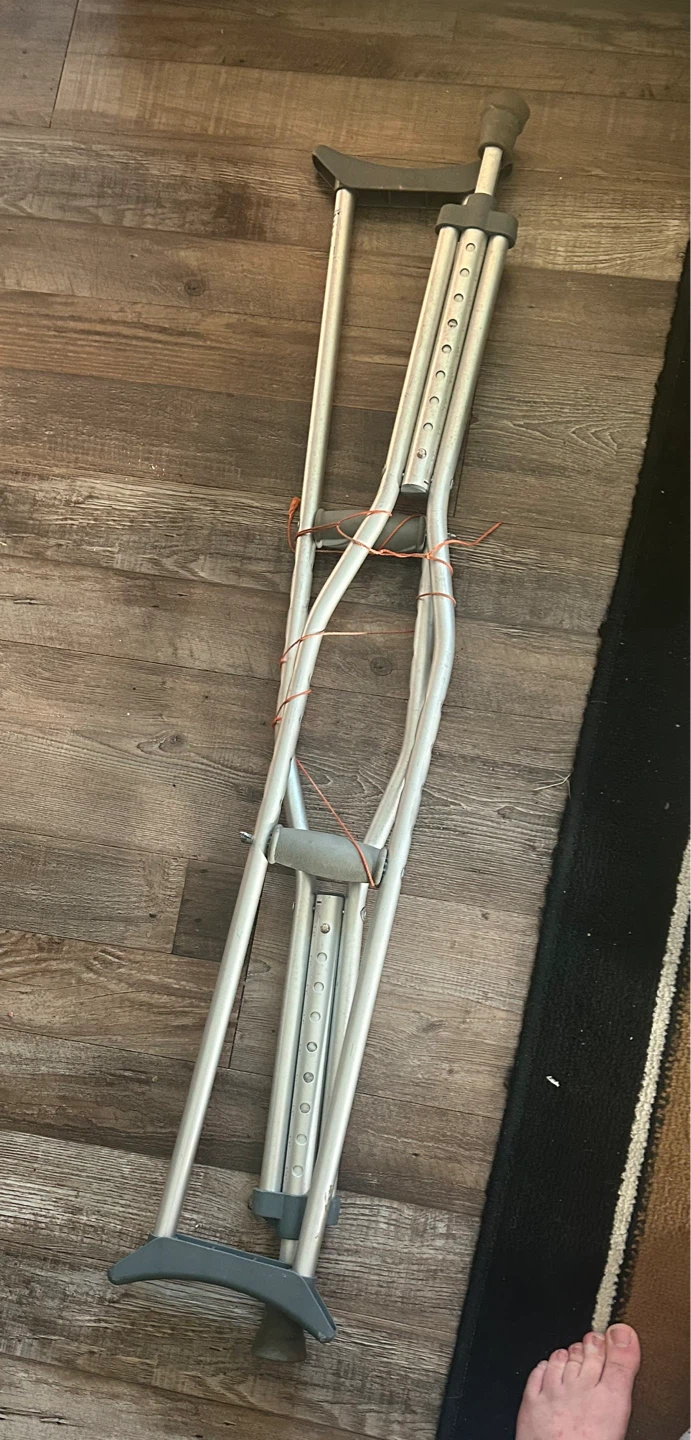 Adjustable Crutches