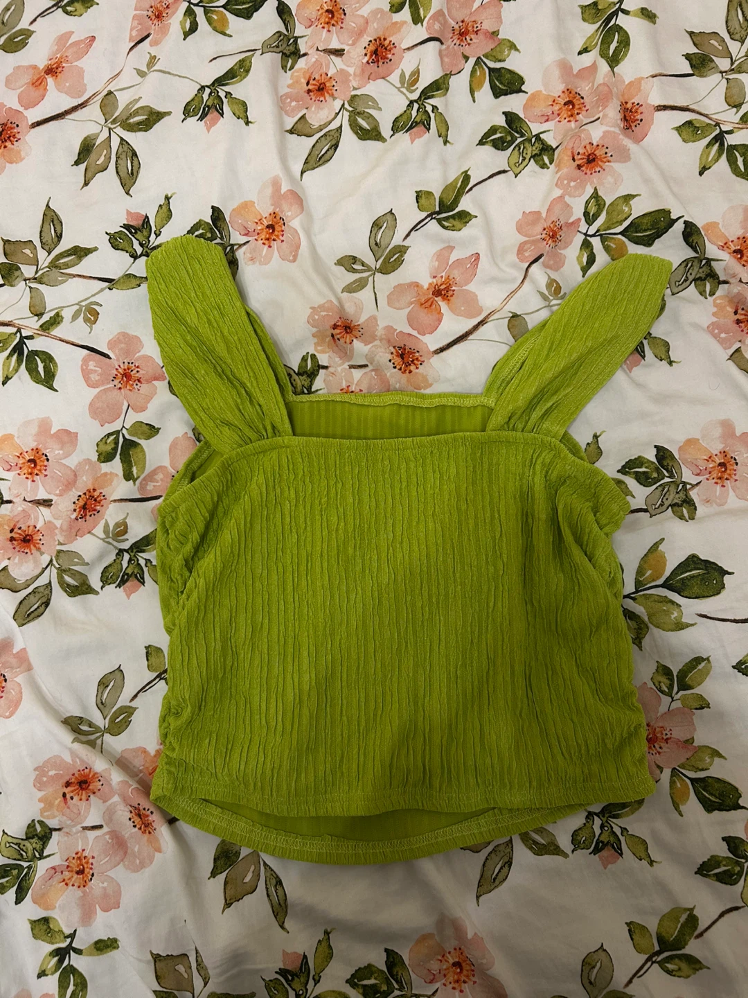 Green Strappy Top - photo 3
