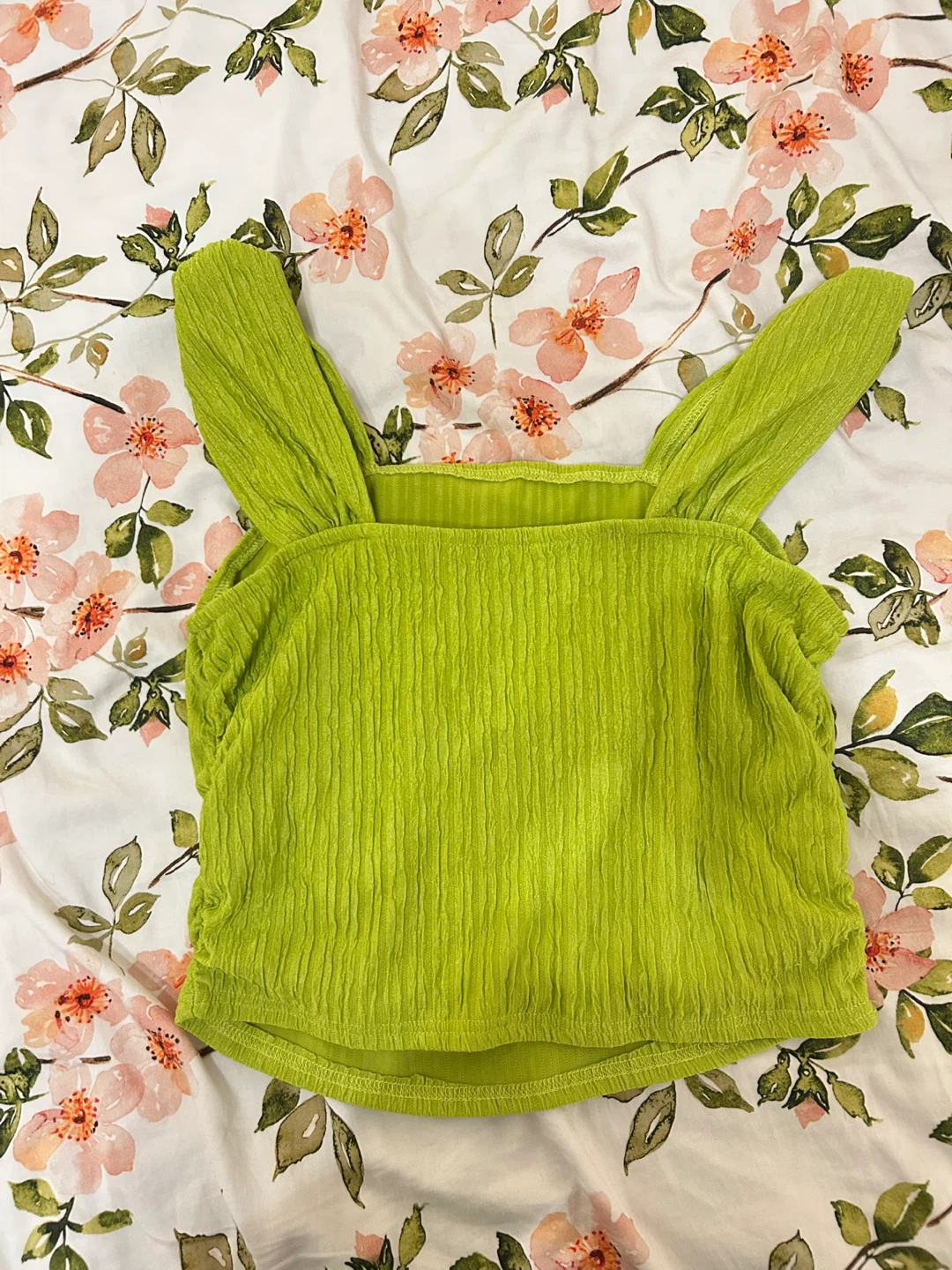 Green Strappy Top