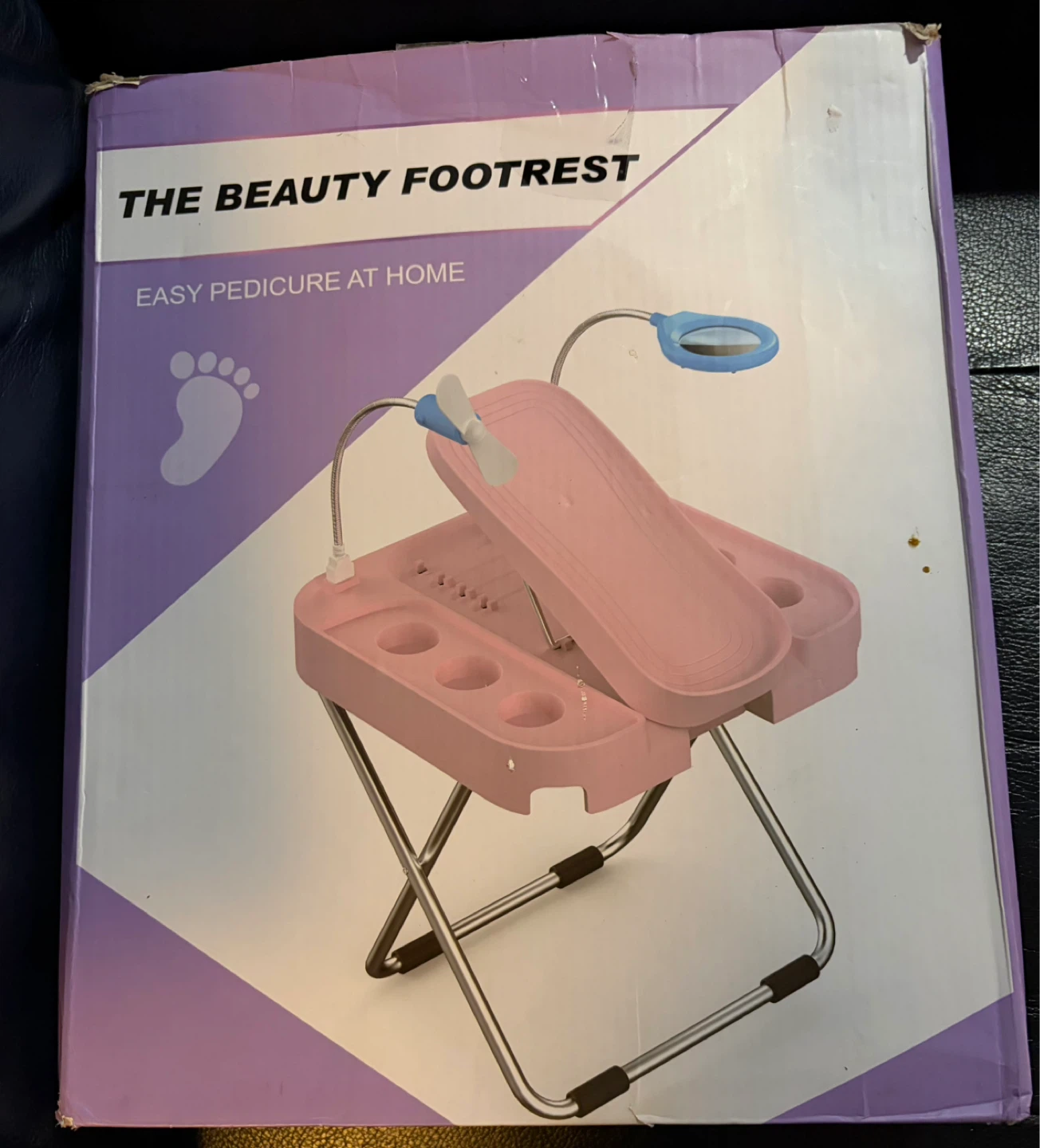 The Beauty Footrest - Easy Pedicure at Home