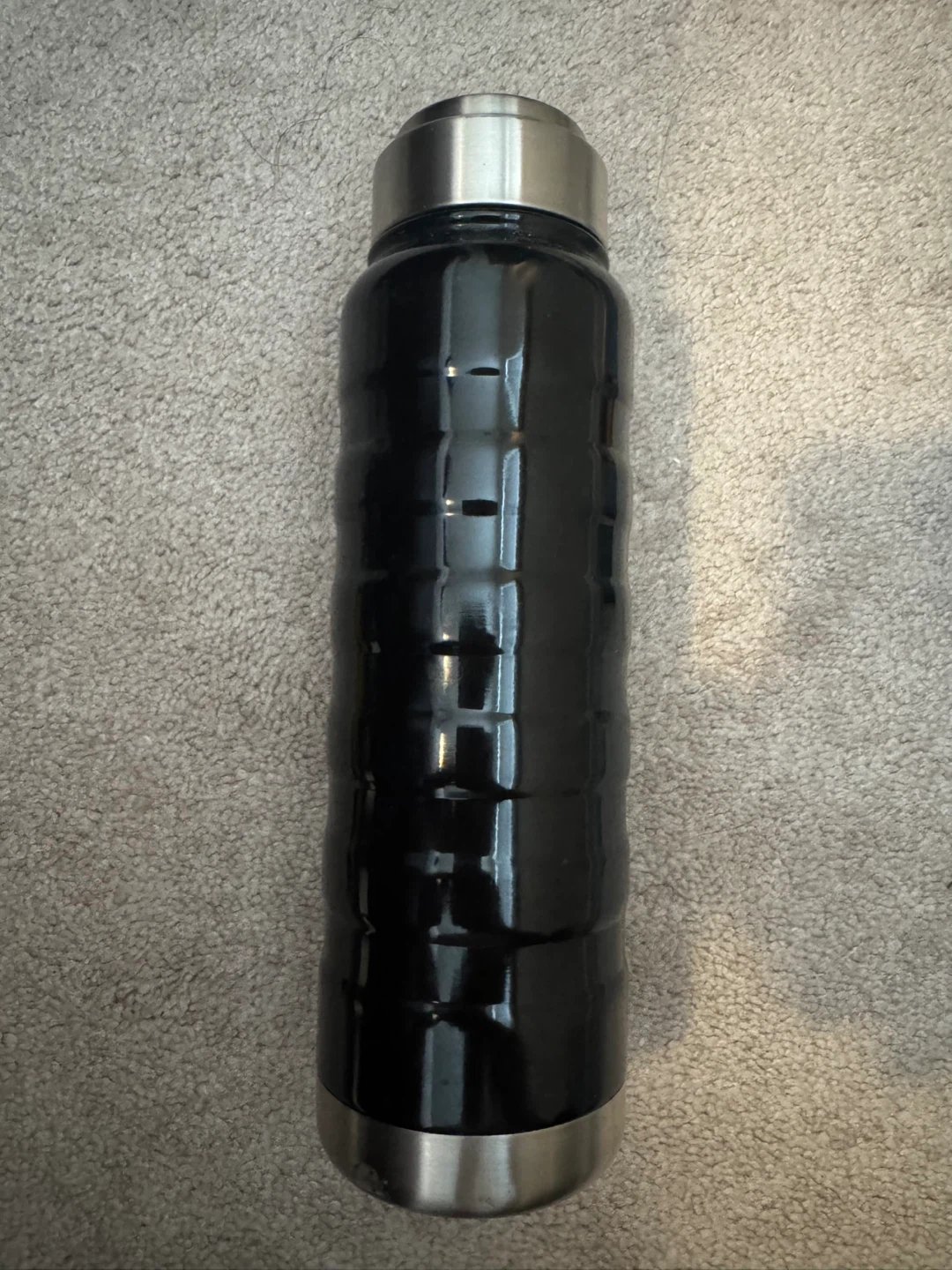 Black Insulated Water Bottle