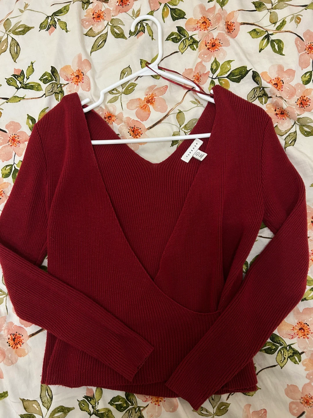 Red Knit Top - photo 2