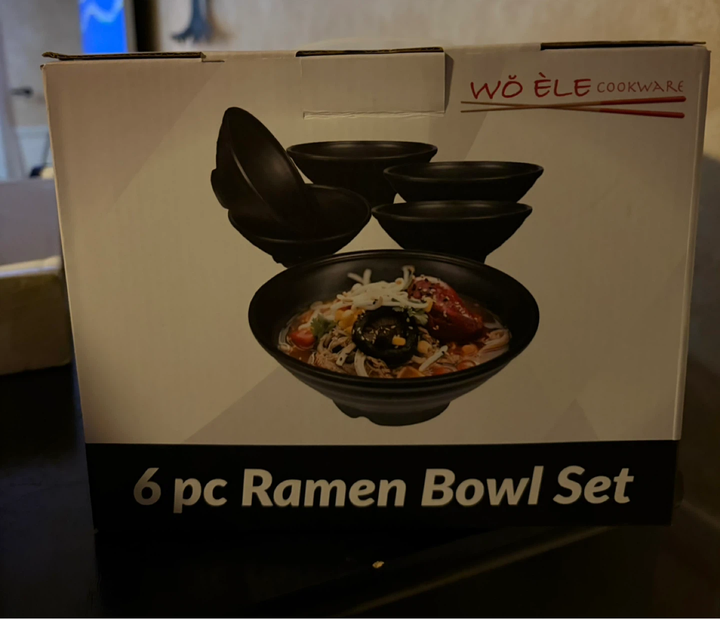 WÖ ỀLE Cookware 6 pc Ramen Bowl Set