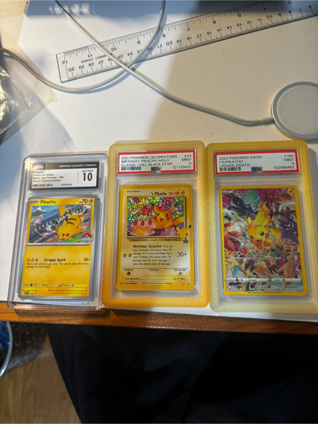 PSA 9 graded cards