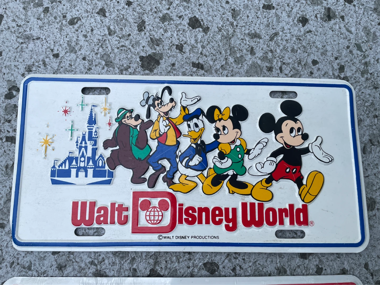 Walt Disney World Souvenir License Plates (2) - photo 2