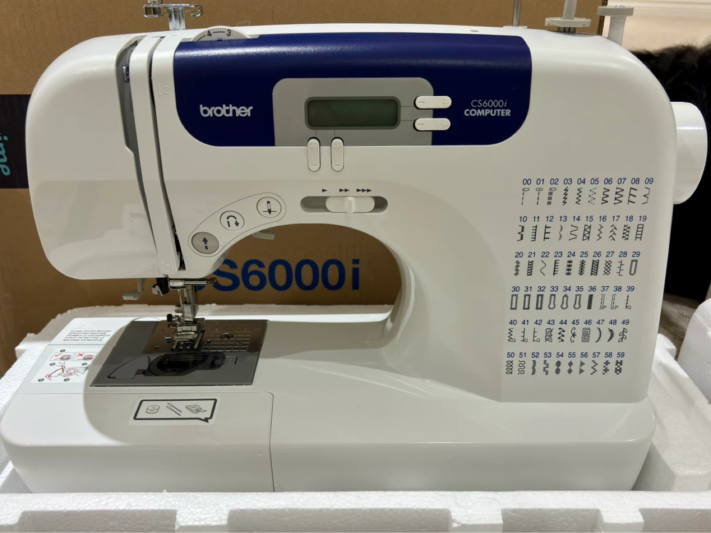Brother CS6000i Sewing Machine With 60 Built-In Stitches - photo 3