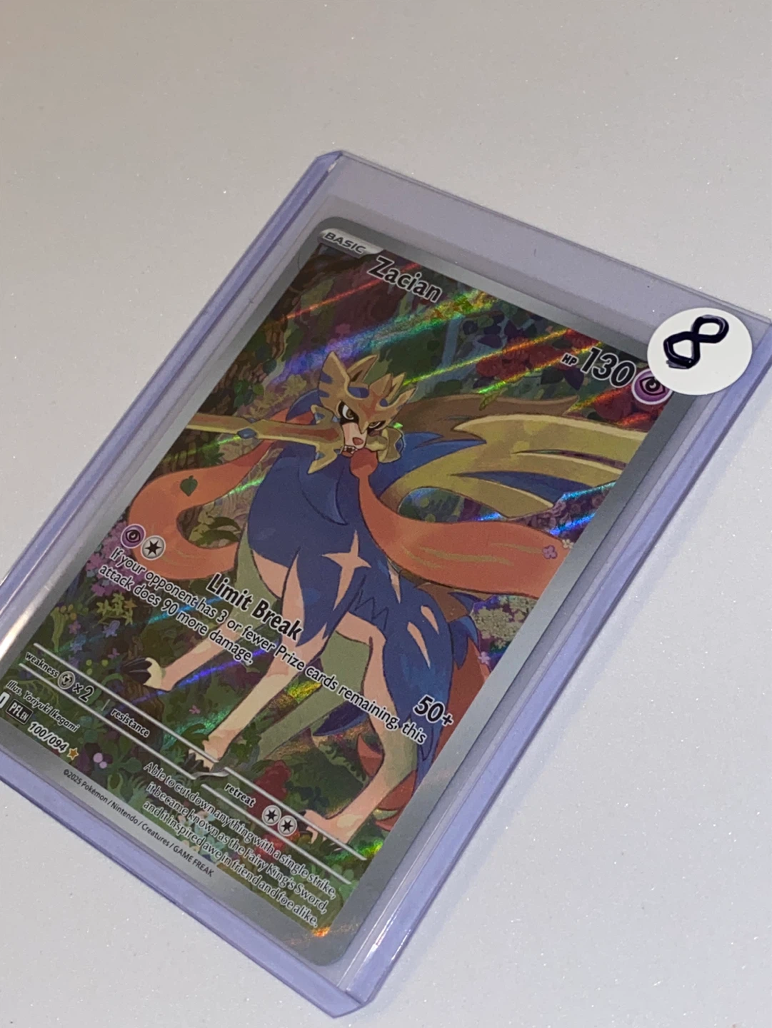 Zacian Pokémon Card - Trading Card - Collectibles - photo 2