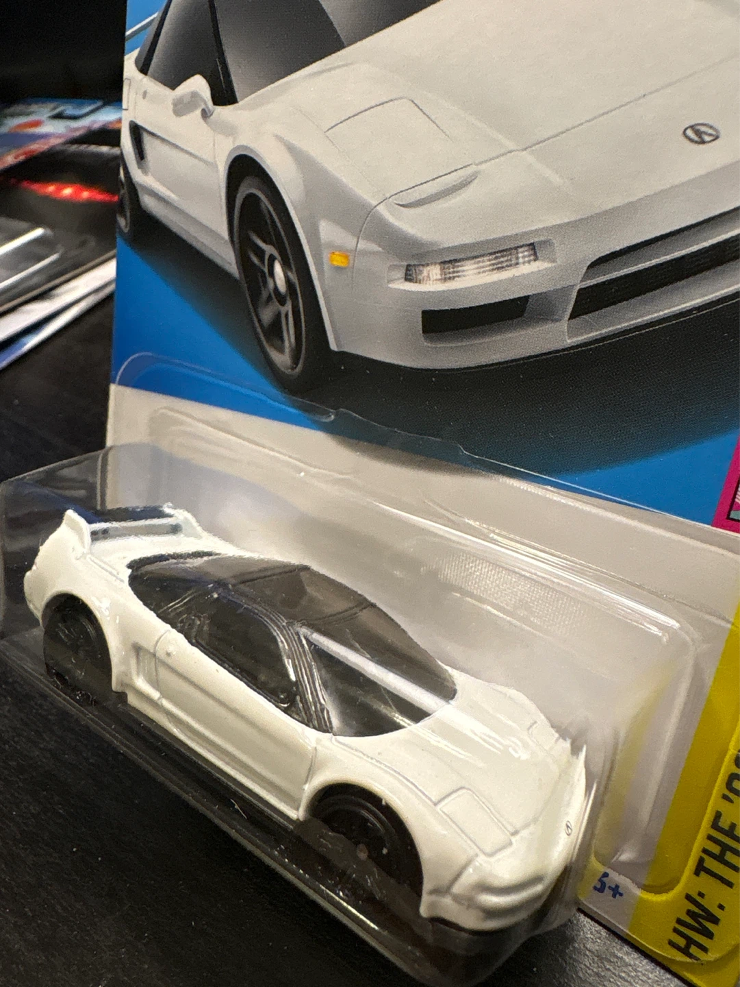 Hot Wheels '90 Acura NSX White - photo 3