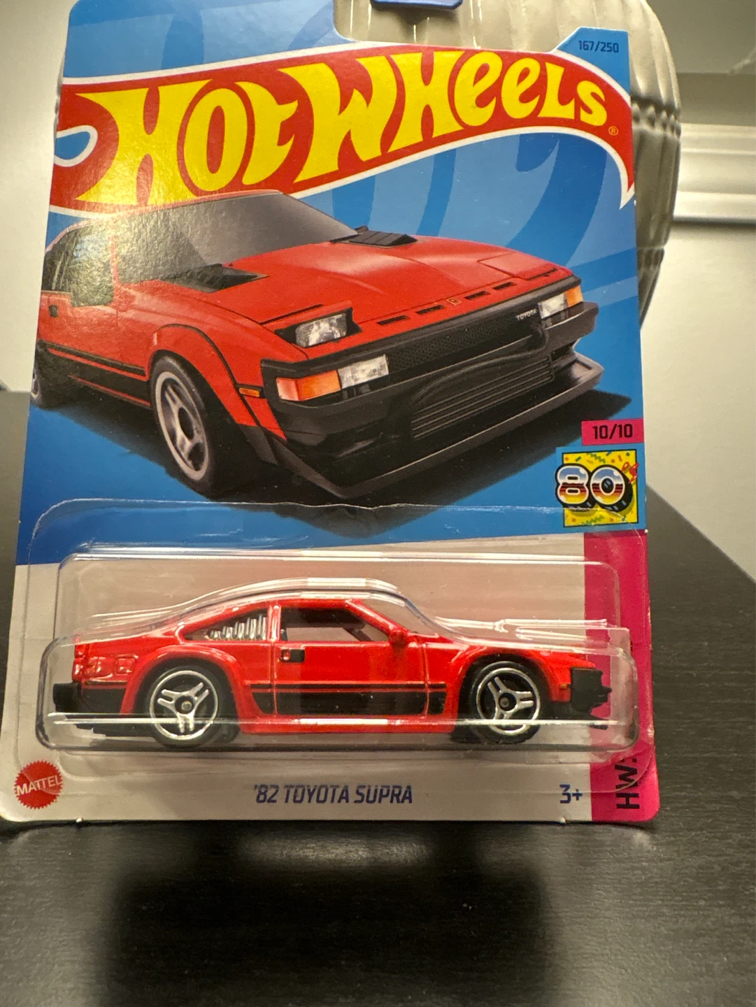 Hot Wheels '82 Toyota Supra Red - photo 3