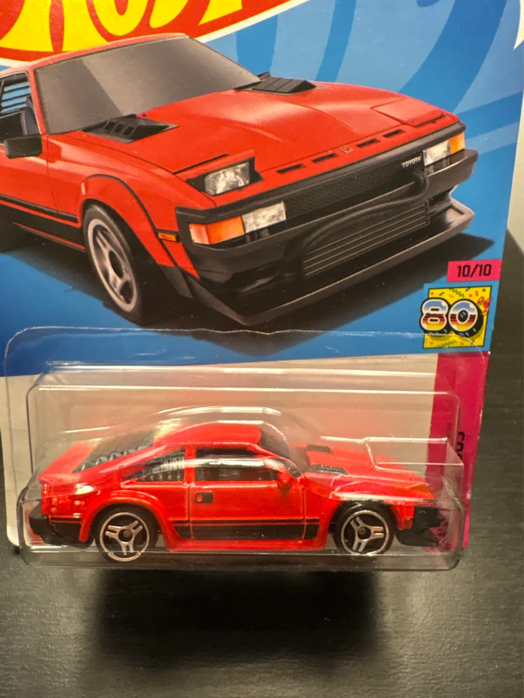 Hot Wheels '82 Toyota Supra Red - photo 2