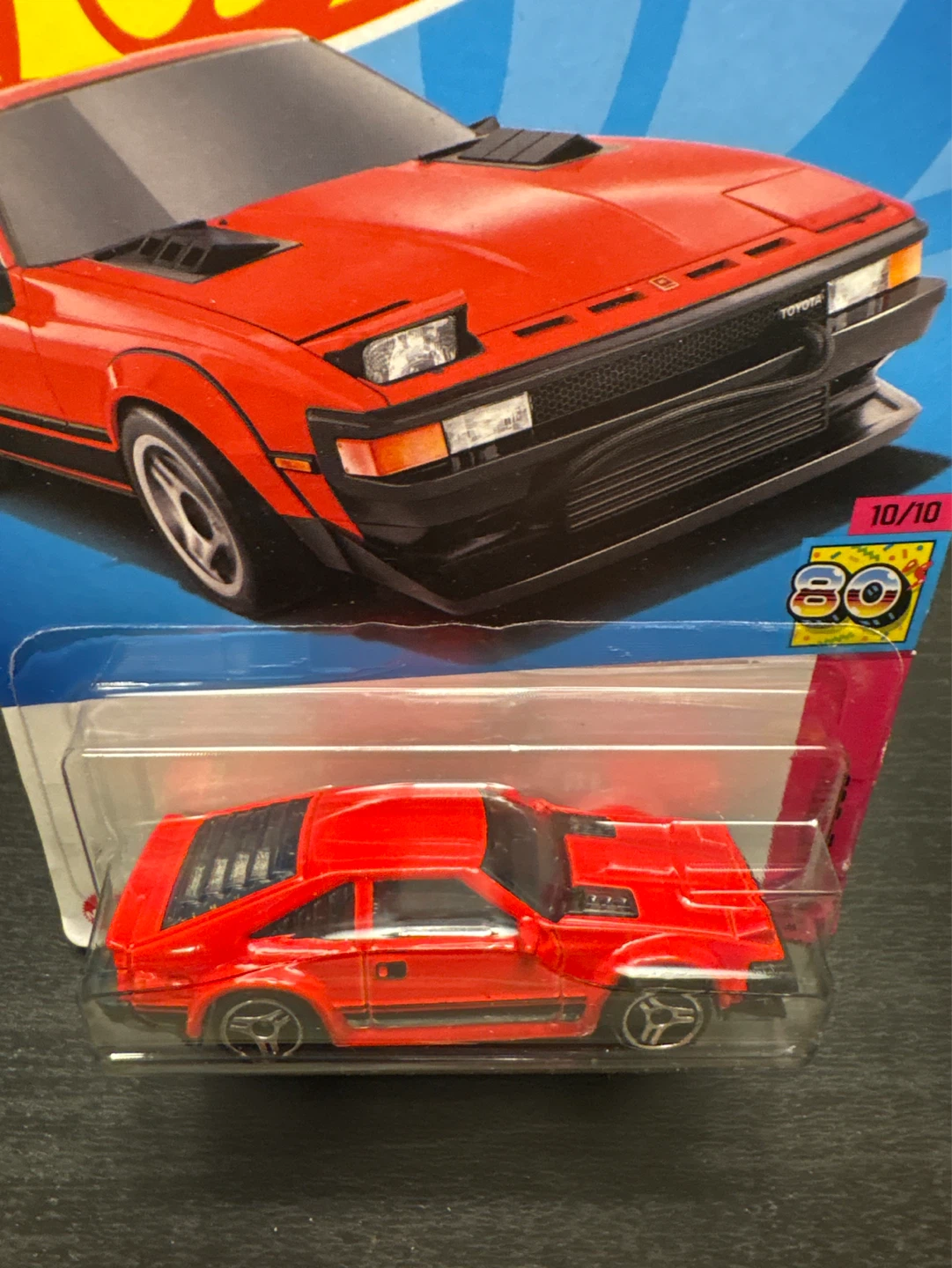 Hot Wheels '82 Toyota Supra Red