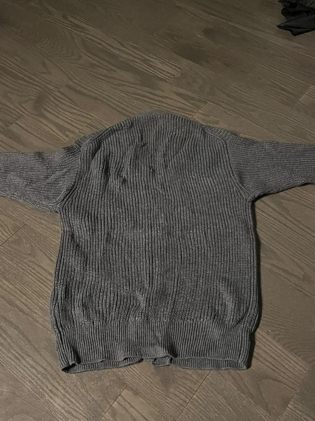 Aritzia Wilfred Grey Knit Cardigan - photo 2