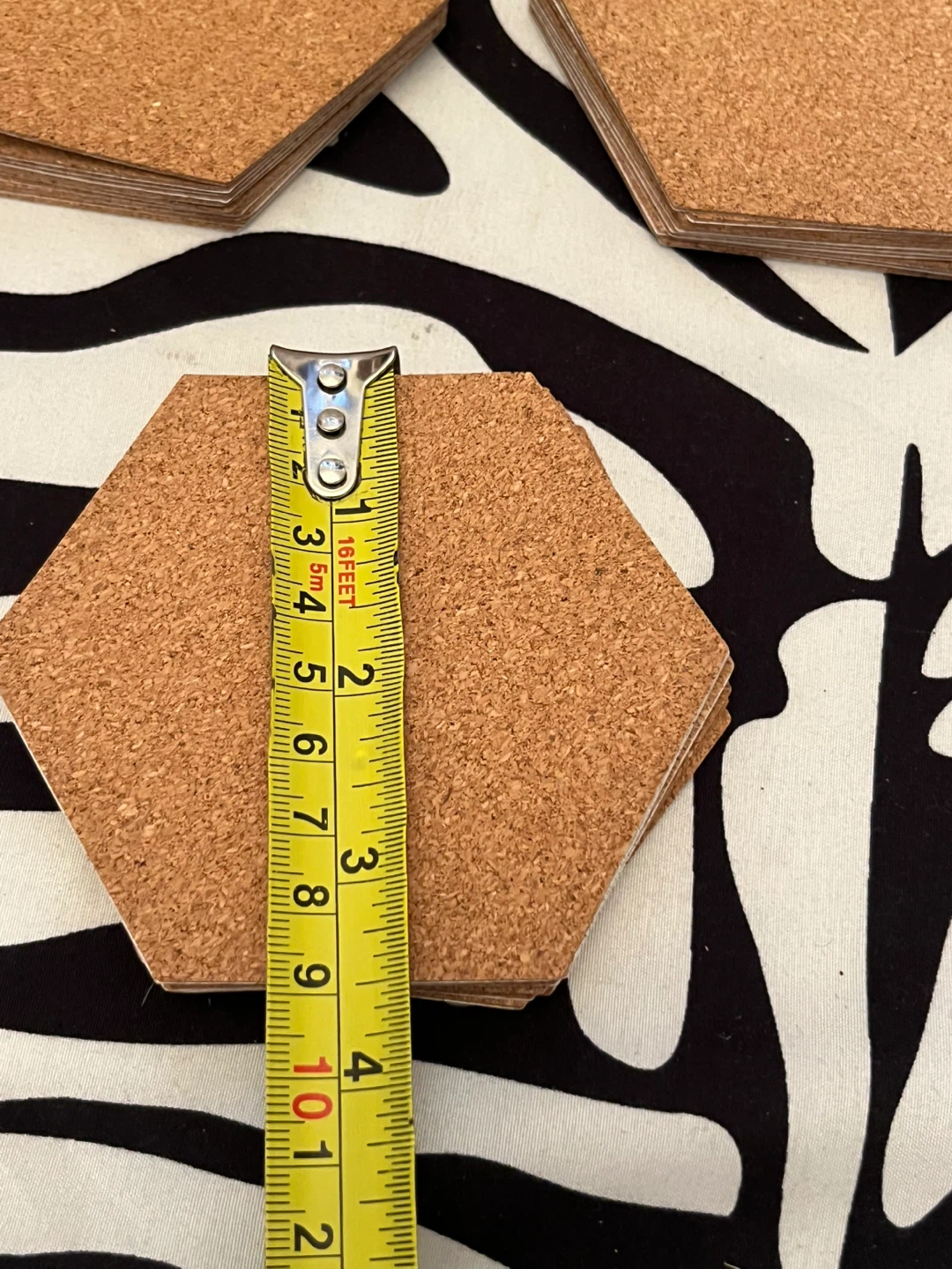 30 Pack Self Adhesive Hexagon Cork Board Tiles - photo 3