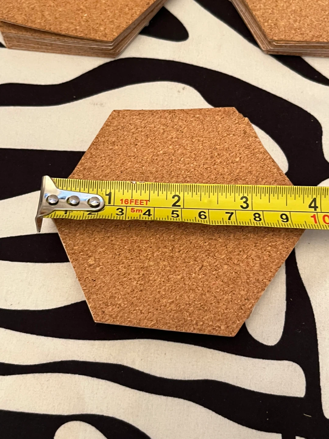 30 Pack Self Adhesive Hexagon Cork Board Tiles - photo 2