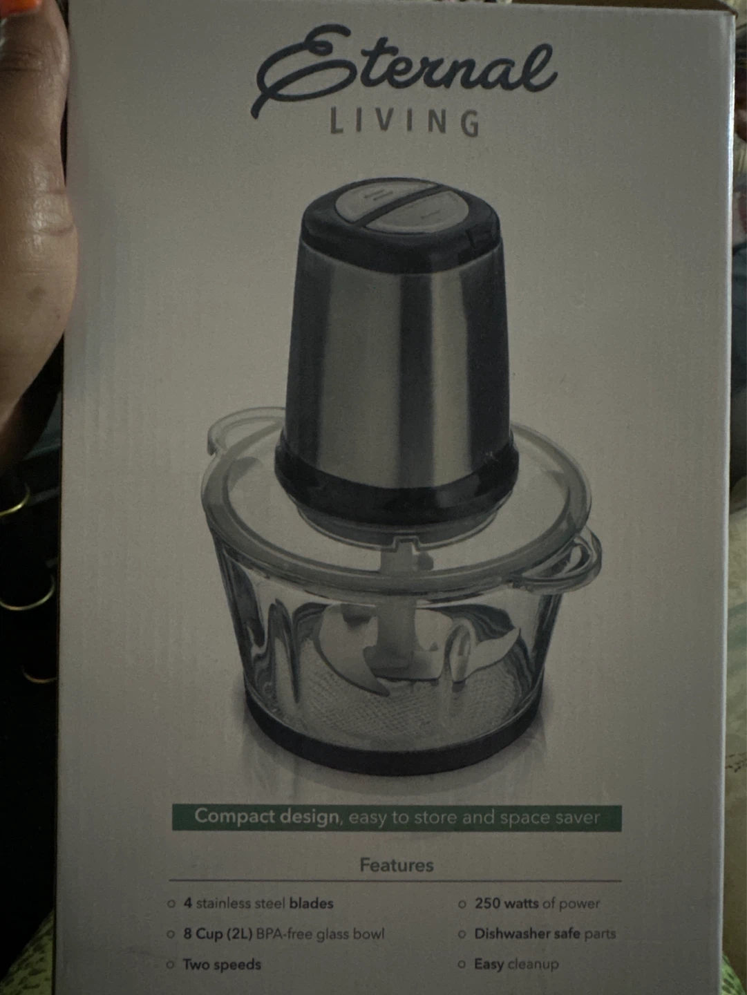 Eternal Living 8 Cup Food Processor - photo 3