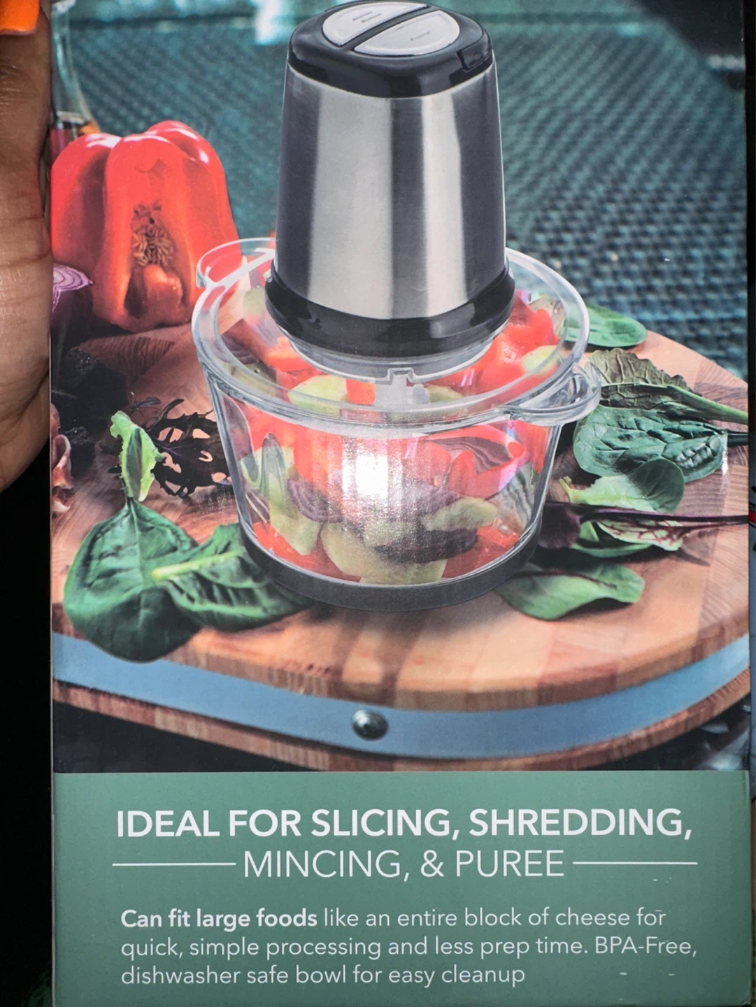 Eternal Living 8 Cup Food Processor - photo 2