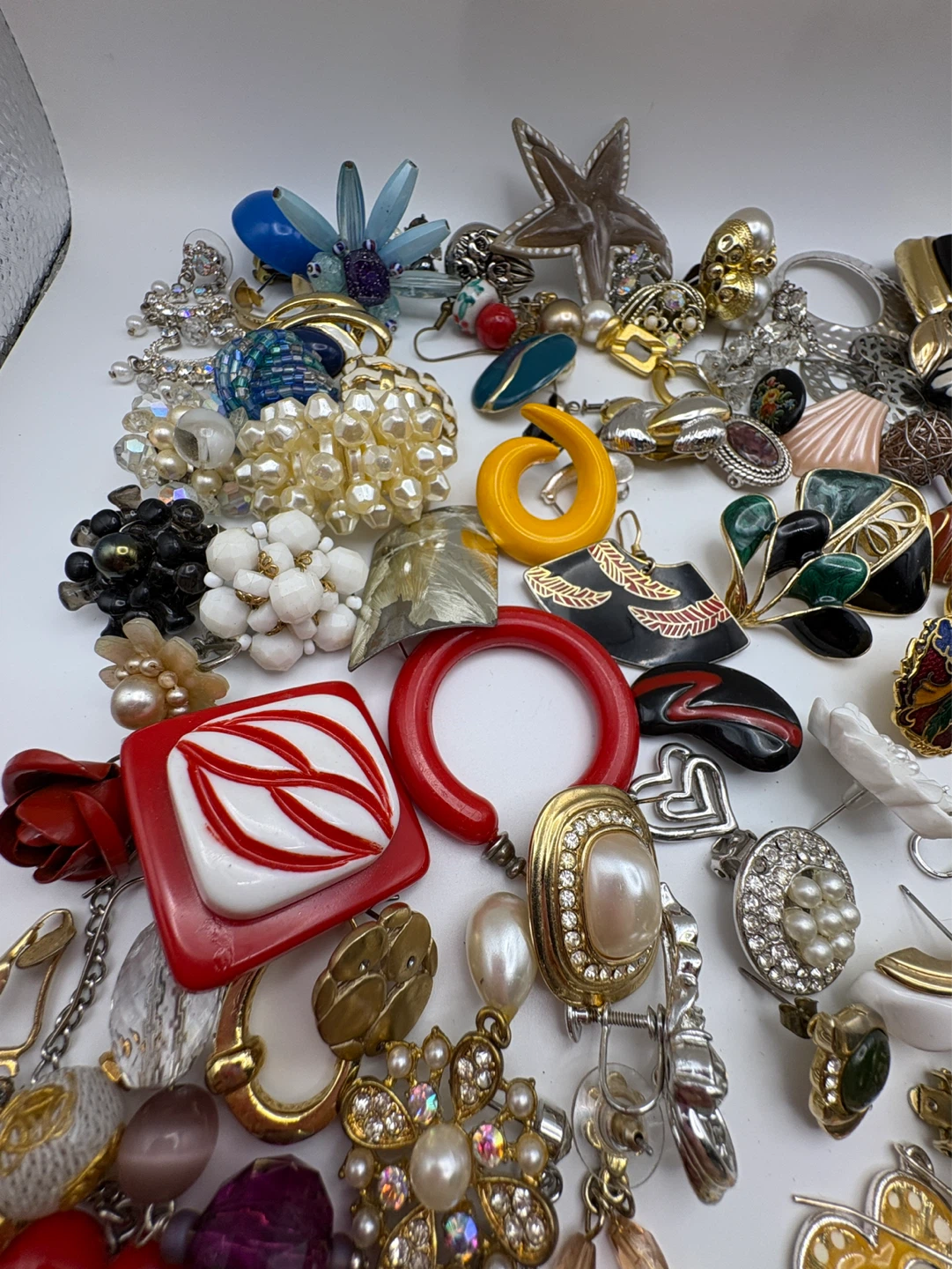 155 vintage single earrings for craft - photo 2