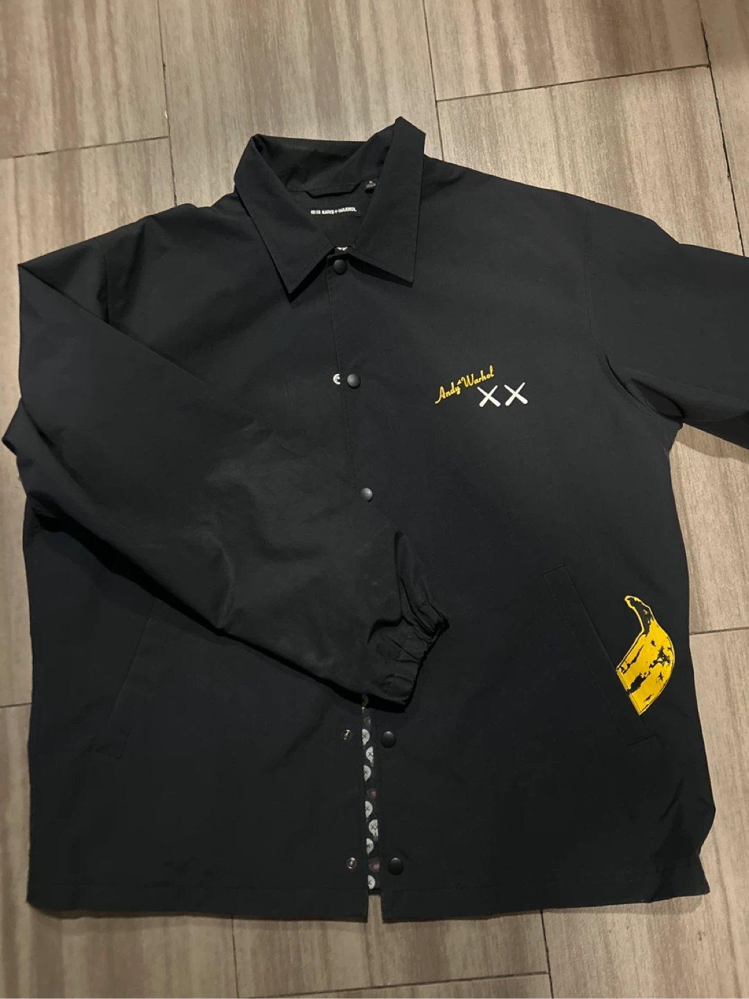 Uniqlo KAWS+WARHOL Collaboration Jacket