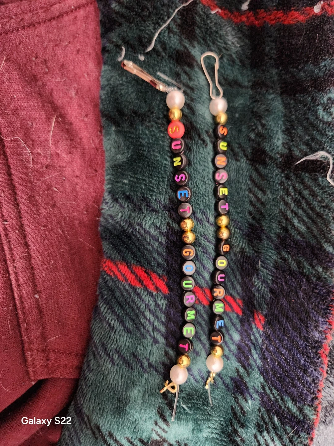 Handmade Beaded Bracelets and Keychain Charms - photo 2